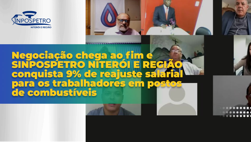 Read more about the article Negociação chega ao fim e SINPOSPETRO NITERÓI E REGIÃO conquista 9% de reajuste salarial para os trabalhadores em postos de combustíveis